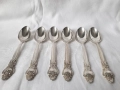 Комплект посребрени лъжички, снимка 2