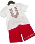 Шевица Детски екип комплект тениска + къси гащи + Буква или Цифра, снимка 3