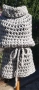 уникално ръчно изплетено пончо , снимка 2