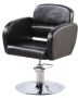 Фризьорски стол с маслен крик, измивна колона и бръснарски стол, снимка 1 - Фризьорски столове - 42228487