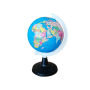 4659 Глобус географска политическа карта на света, диаметър 8.5 см, снимка 3