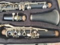 Музикален инструмент стар кларинет с чанта , снимка 7