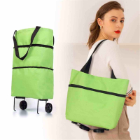 Чанта за багаж с колела ръчна Digital One SP00434 Сгъваема пазарска количка, снимка 5 - Други стоки за дома - 37357679