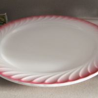 Голяма италианска порцеланова чиния 30,5 см, отлична, снимка 2 - Чинии - 45369586