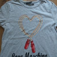 love moschino - страхотна дамска тениска L, снимка 6 - Тениски - 45242381