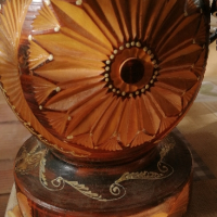 дървена ваза, дърворезба art, снимка 2 - Антикварни и старинни предмети - 45012071