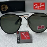 Ray-Ban RB3574 Blaze Round дамски мъжки слънчеви очила унисекс сини огледални, снимка 4 - Слънчеви и диоптрични очила - 45430582