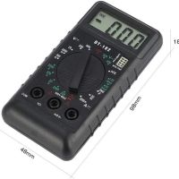 DT-182 Цифров мини мултицет DC/AC Измервател на тока на напрежението Ръчен джобен волтметър/Ампермет, снимка 2 - Аксесоари и консумативи - 45132125