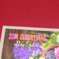 Красива ефектна 3D ART пощенска картичка Цветя Германия за КОЛЕКЦИЯ 44711, снимка 3 - Филателия - 45263084