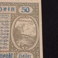 Банкнота НОТГЕЛД 50 хелер 1920г. Австрия перфектно състояние за КОЛЕКЦИОНЕРИ 44642, снимка 6 - Нумизматика и бонистика - 45234929