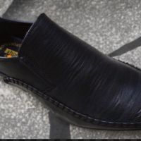 Официални мъжки кожени шити обувки, снимка 4 - Официални обувки - 46090337