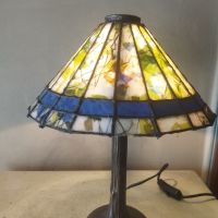 Настолна лампа тип тифани, снимка 5 - Настолни лампи - 45315946