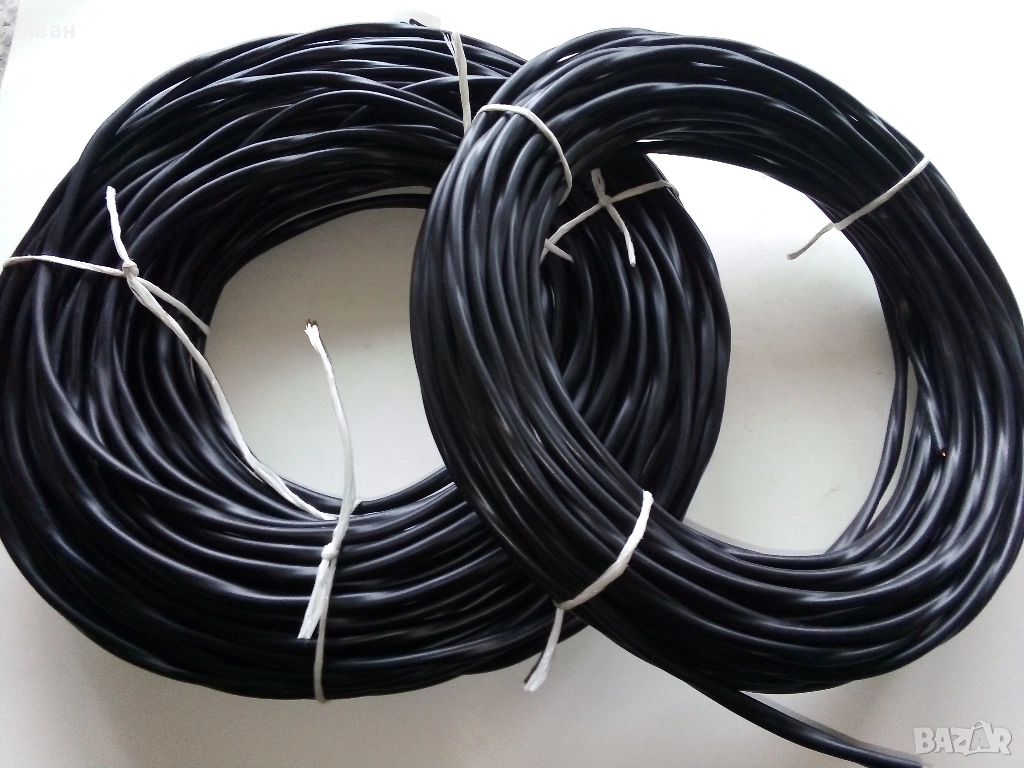 Кабели СВТ 2х 1мм 47 + 20м.Нов, снимка 1