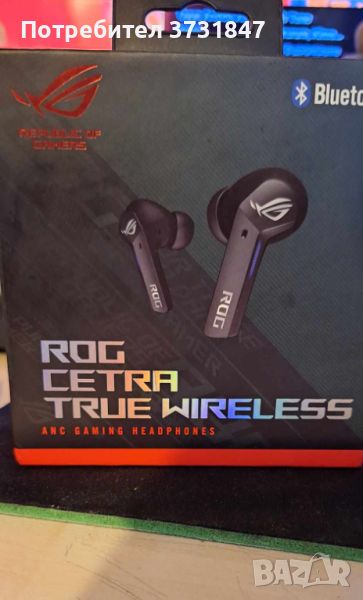 asus rog cetra true wireless, снимка 1