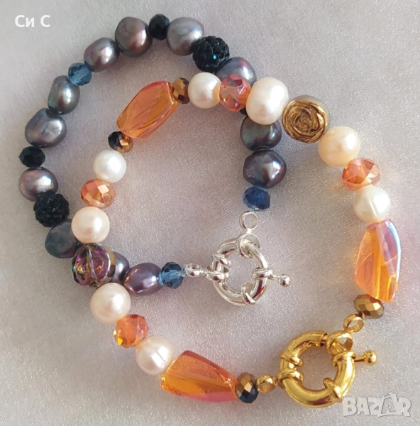 УНИКАТИ! 💯 Гривни с натурални перли 💯, снимка 1