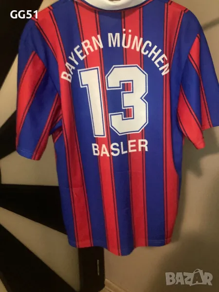 Mario Basler Bayern Munchen домакински екип 1995-1996, снимка 1