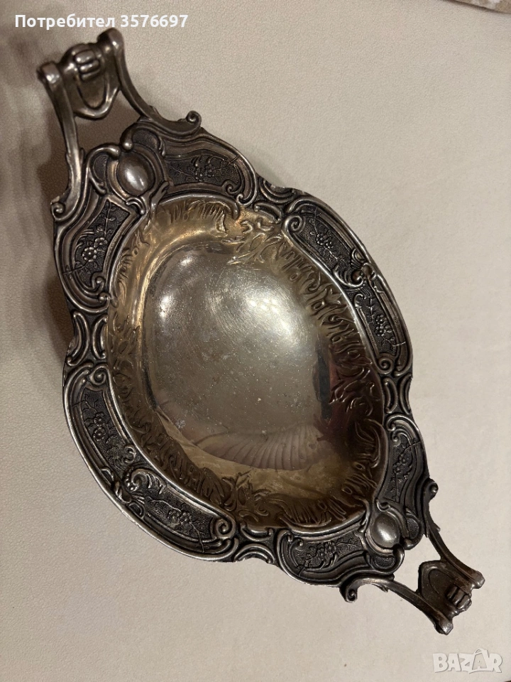 Посребрени прибори за сервиране, снимка 1