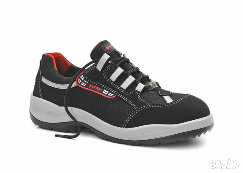 работни /предпазни обувки ELTEN Maja Low ESD S3, плат, стоманена капачка номер 41, снимка 1