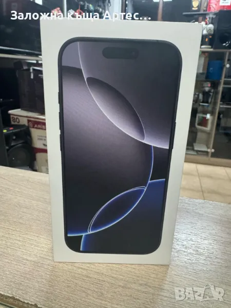 iPhone 16 Pro 256GB Black Titanium НОВ !!!, снимка 1