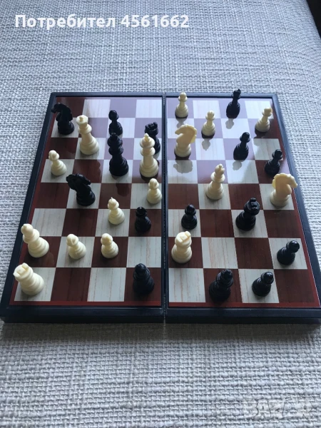 Комбиниран шах и табла, снимка 1