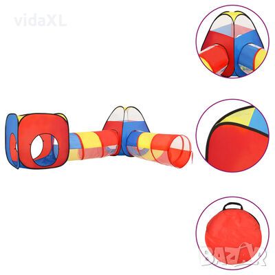 vidaXL Детска палатка за игра, многоцветна, 190x264x90 см(SKU:93683, снимка 1