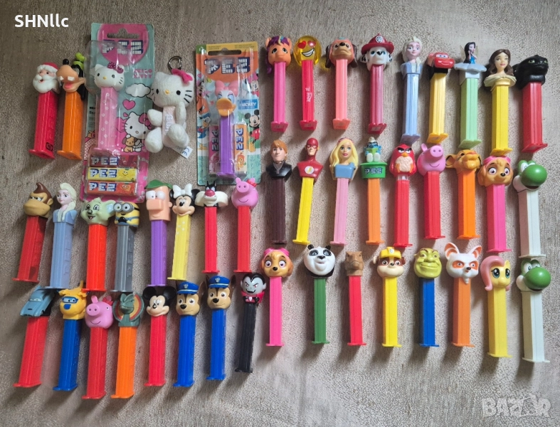PEZ диспенсъри - колекция, снимка 1