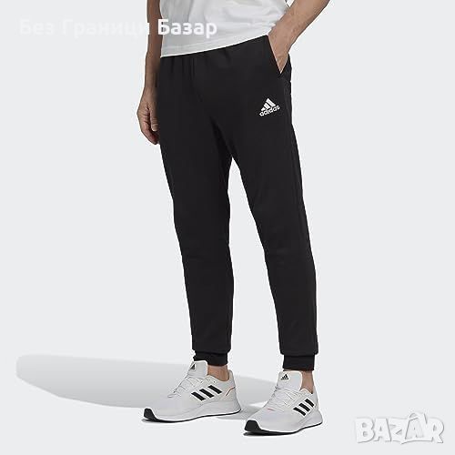 Нов черен Мъжки Панталони Adidas - Комфортен с Връзка и Джобове, снимка 1