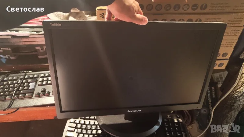 Продавам монитор Lenovo E2223s, снимка 1