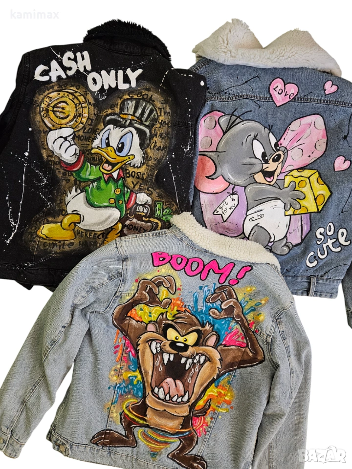 Дамски дънкови якета , снимка 1