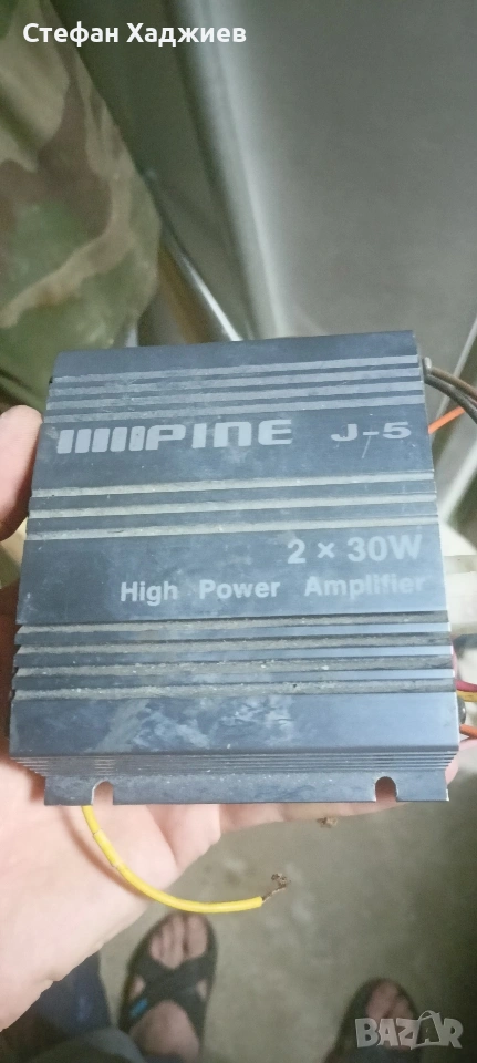 Усилвател за кола Apline J5 2x30w High Amplifier , снимка 1