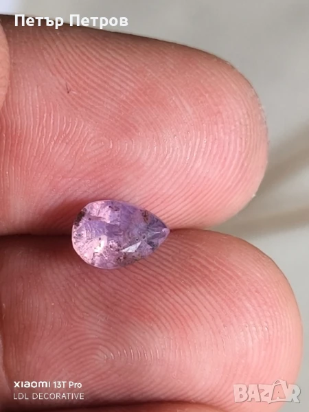 сапфир- розов- 1.75 ct, снимка 1