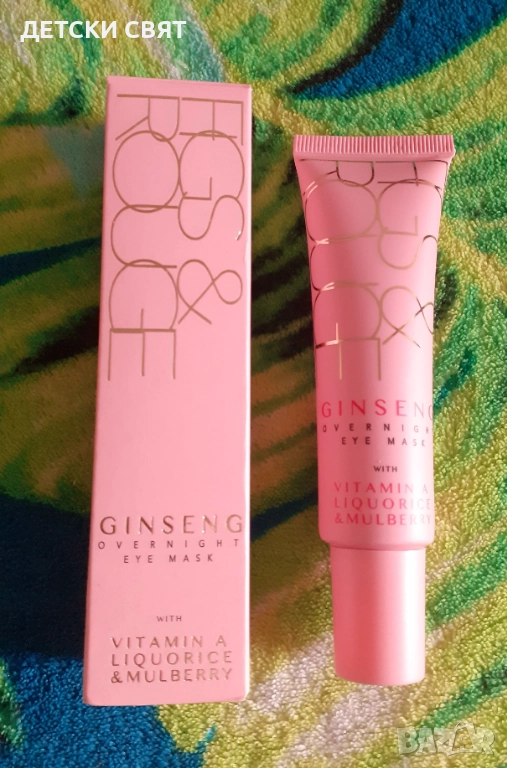 Нова околоочна маска FIGS & ROUGE Ginseng Overnight Eye Mask, снимка 1