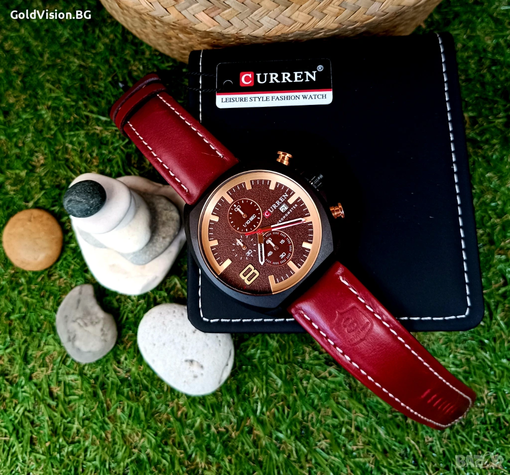 Мъжки часовник – CURREN – 8324 + ПОДАРЪК, снимка 1