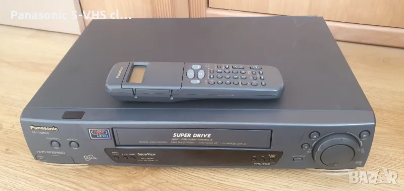 Panasonic NV-HD680 VHS-VCR Hi-Fi stereo Sp/Lp, снимка 1