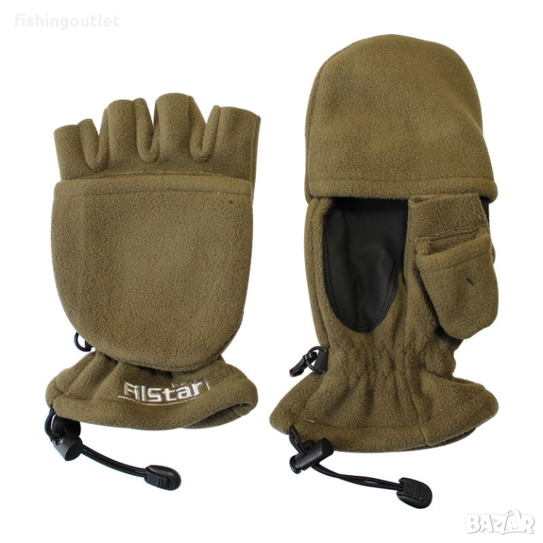 Много топли поларени ръкавици FilStar за лов и риболов, снимка 1