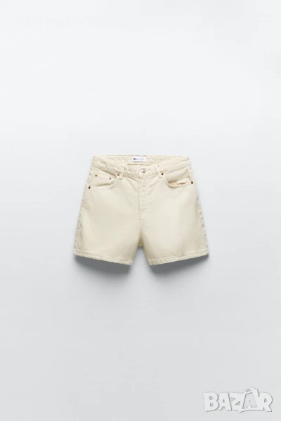 Zara дънкови къси панталони/бермуди, размер 40/М, снимка 1