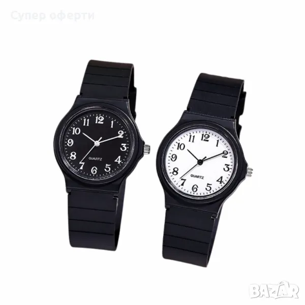 Кварцов дамски часовник със силиконова каишка – Ежедневен стил и практичност, снимка 1