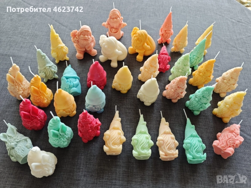 Коледни свещи, снимка 1