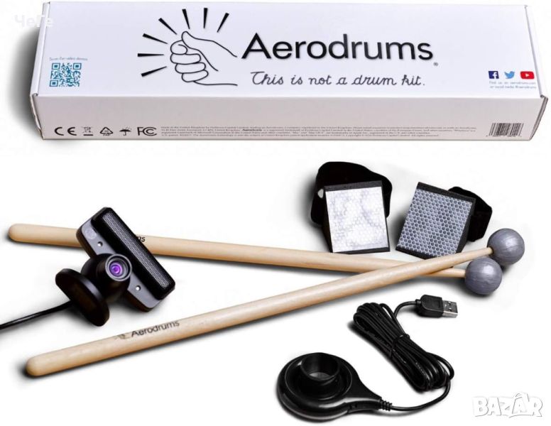 Aerodrums Air Drums Percussion Set , снимка 1