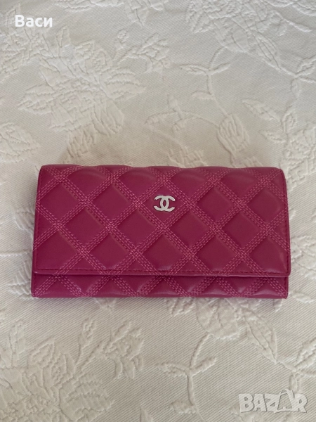 CHANEL портмоне естествена кожа., снимка 1