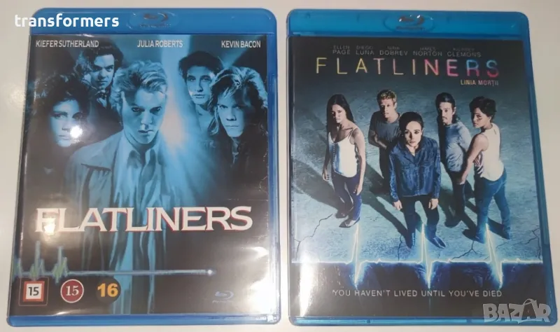 Blu-ray-Flatliners 1990-Flatliners 2017, снимка 1