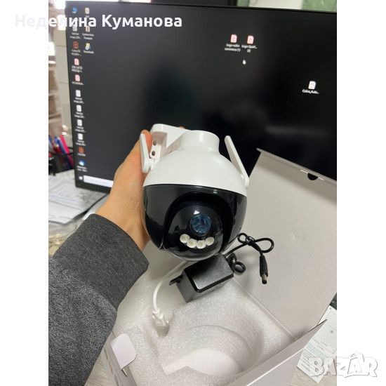 🧨 G-8 КУПОЛНА КАМЕРА COBRA SMART SPHERE - 4MP - 4LED, снимка 1