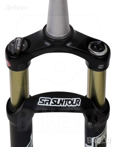 Вилка алу SR Suntour RAIDON-XC RLR DS 27.5" 100-120mm,Tapered,вкл. ос 15x100mm и Remote.НОВА, снимка 1