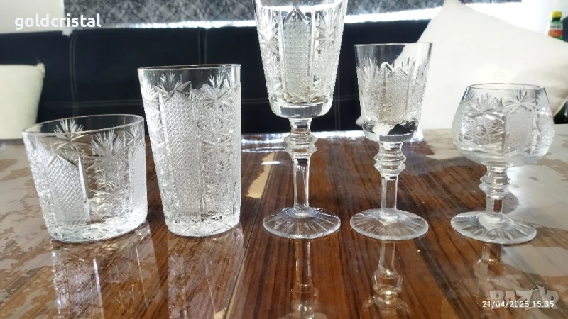 Кристални чаши Ропотамо , снимка 1