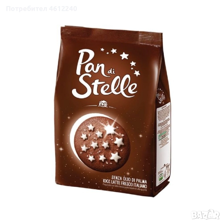 Бисквити Pan di Stelle 350гр, снимка 1