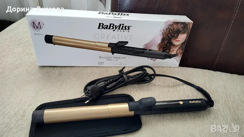 Маша за коса Babyliss за средни къдрици, снимка 1