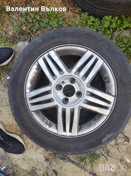 Продавам комплект летни гуми със джанти 16 цола за Рено Меган 2005г, снимка 1