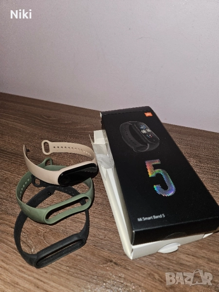 Xiaomi Mi smart band 5 смарт часовник, снимка 1