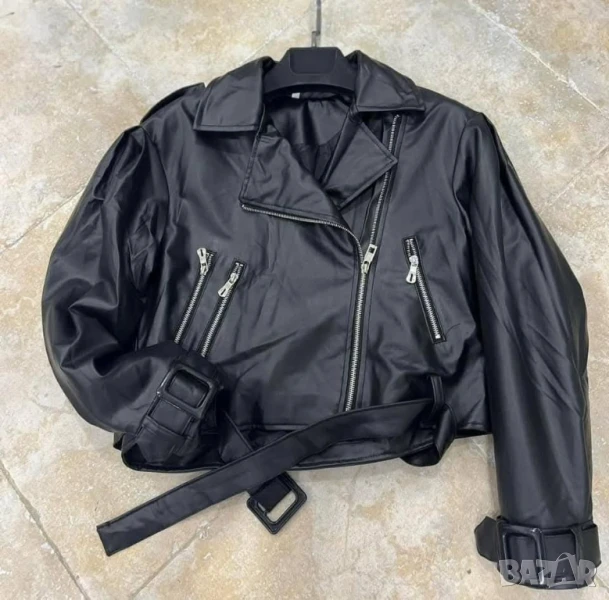 кожен байкър яке , снимка 1