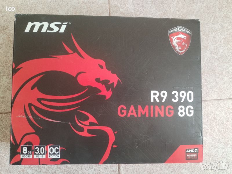 MSI AMD R9 390 Gaming 8GB, снимка 1